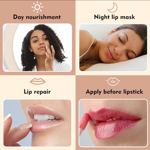 Tiejdhr Apple Lime Lip Sleeping Mask - Hydrating Moisturizing Lip Balm