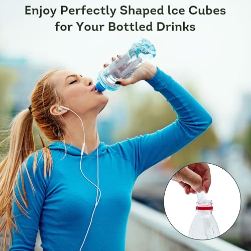 Lily's Home Silicone Ice Cube Tray Set - BPA-Free, Stackable Design