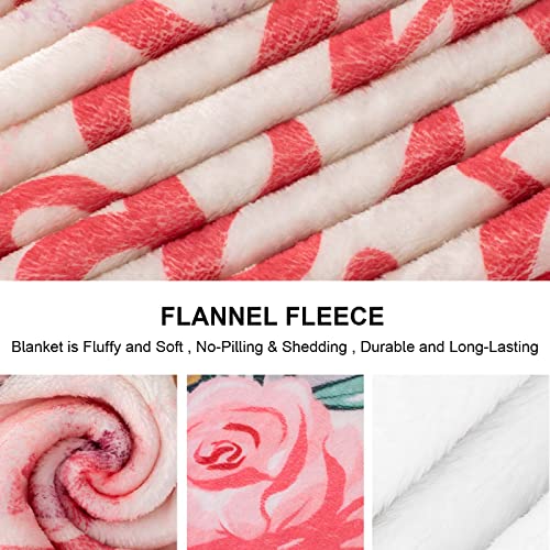 33rd Birthday Gift for Her - 60"x50" Soft Flannel Fleece Blanket