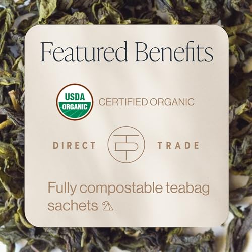 Rishi Tea Earl Green Organic Sachet Tea Bags - 15 Count