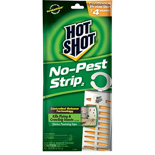 Hot Shot No-Pest Strip 2 - 12 Pack, Kills Flying & Crawling Insects
