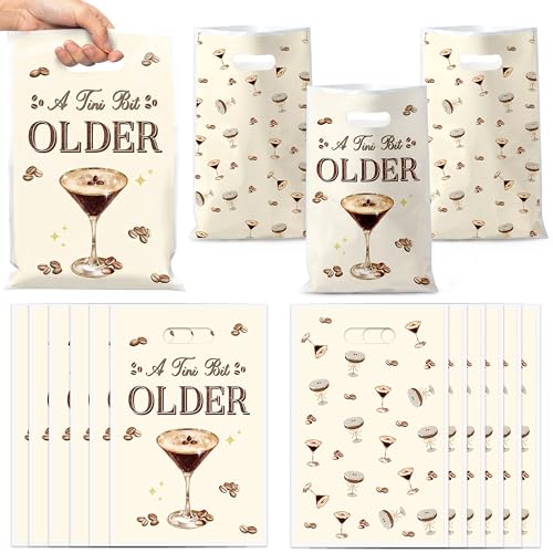 50PCS Coffee & Cocktail Goodie Bags for Adult Parties