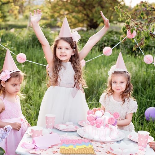 Ice Cream Party Napkins - 40 Pack Disposable Paper Napkins for Birthdays