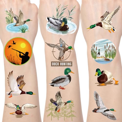 Mallard Duck Temporary Tattoos - 200+ Cute Party Favors & Decors