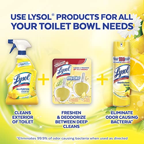 Lysol Automatic Toilet Bowl Cleaner - Lemon Breeze, 2 Pack