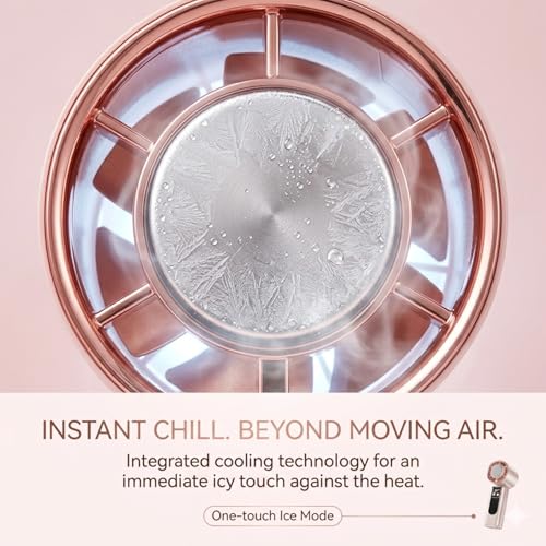LONCIN Portable Handheld Fan with Semiconductor Cooling, 199 Speeds