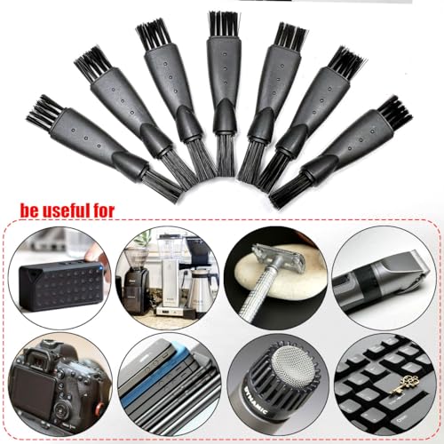 Darlingao 12 Pcs Electric Shaver Cleaning Brush Double-Head Mini Tool