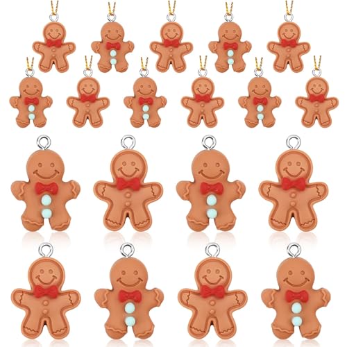 48Pcs Mini Gingerbread Man Christmas Ornaments Tree Decorations - Variation of THIS listing