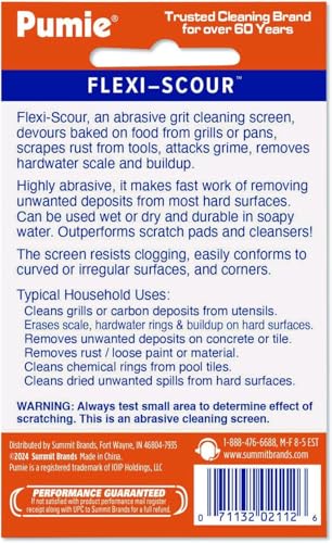 PUMIE Flexi-Scour Flexible Scouring Pad for Tough Cleaning
