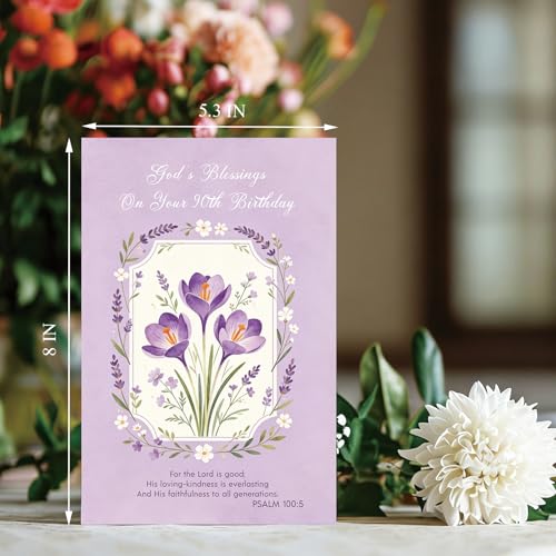 Religious 90th Birthday Card #3 - Christian Greeting for Milestones