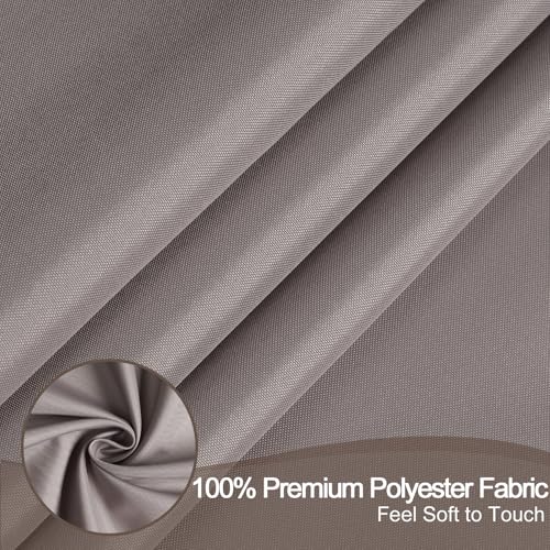 AooHome Water Repellent Shower Curtain Liner - Chocolate, 72" x 75"