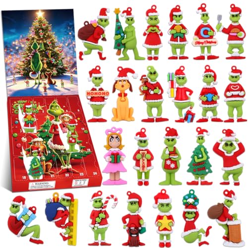 Christmas Advent Calendar 2026 with 24 Festive Tree Ornaments