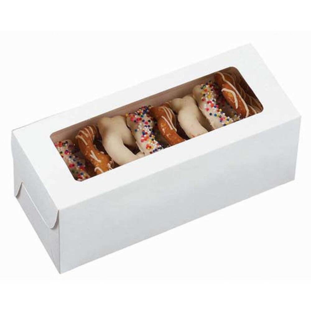 Wilton 415-1433 White Rectangle Treat Boxes, 3Count