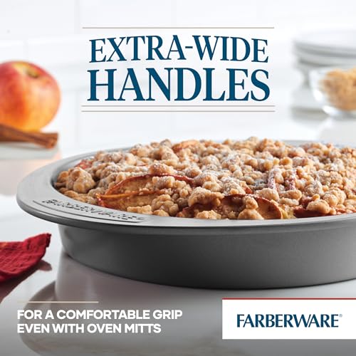 Farberware 9-Inch Round Nonstick Cake Pan - Gray