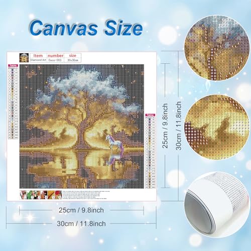 Tree of Life Diamond Painting Kit - 5D Full Drill Art for Adults