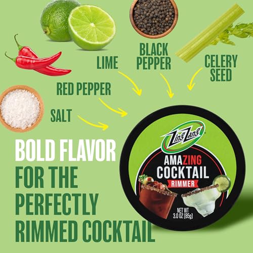 Zing Zang Cocktail Rimmer - Chili Lime Salt Blend for Bloody Marys (3 Oz)