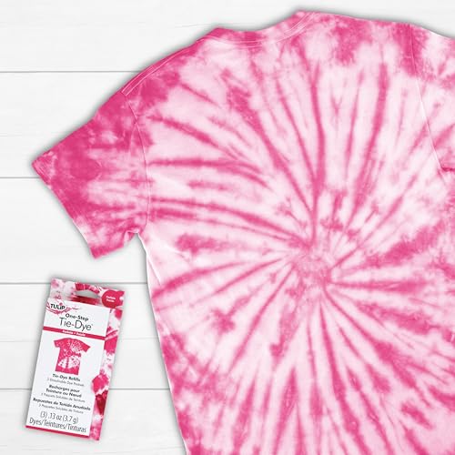 Tulip One-Step Tie-Dye Kit Refill Pack - Fuchsia Dye (3 Pack)
