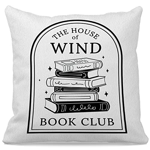 The House of Wind Decorative Throw Pillow Cover - 18"x18"