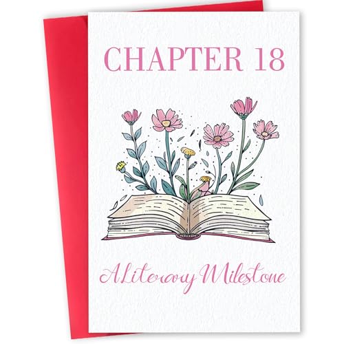 Funny 18th Birthday Card for Girls - Cute Gift Idea