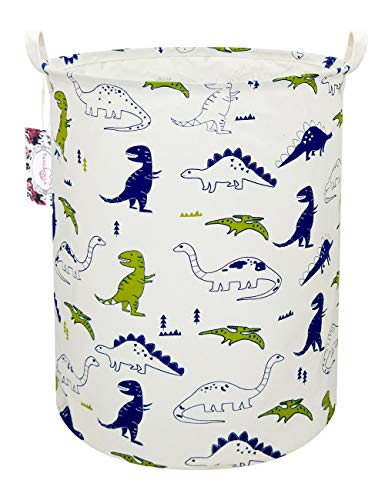 Polychrome Dinosaurs Laundry Basket - Kids Hamper & Toy Storage