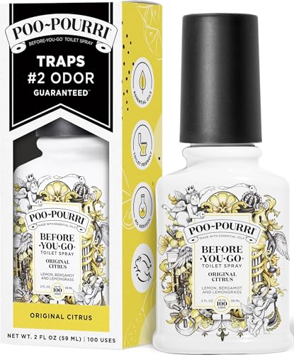 Poo-Pourri Before-You-Go Toilet Spray, Original Citrus, 2 Fl Oz