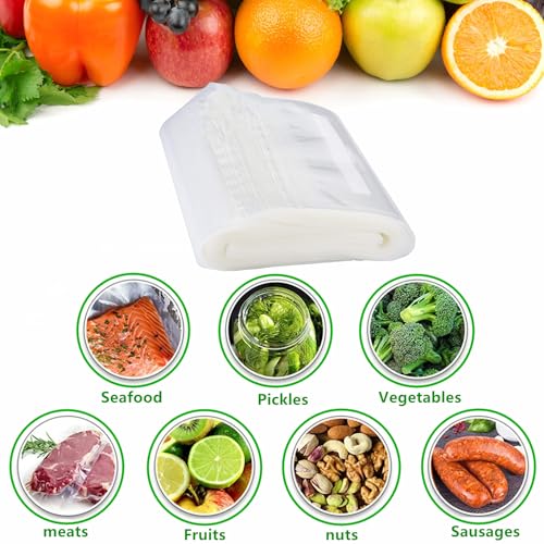 Commercial Grade Vacuum Sealer Bags - 100 Pre-Cut 4" x 6"