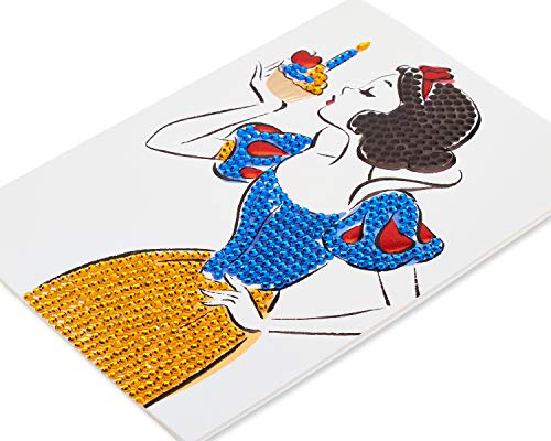 Papyrus Snow White Birthday Card - One-of-a-Kind Cupcake Design