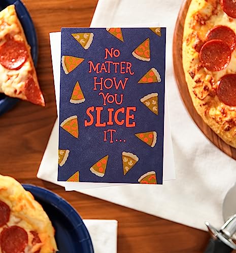Funny Romantic Card for Husband - Pizza Pun Greeting Card