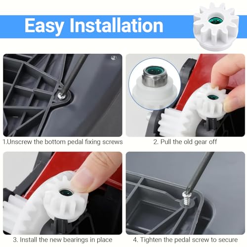 Replacement Pedal Bearing for Spin Mop Buckets - 2 Pack