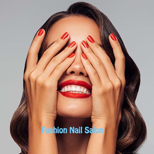 ANDGING Almond White Press On Nails Short French Tip Fake Nails with 3D Bow Flower