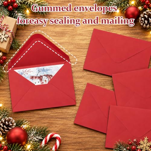 30 Pack Christmas Cards Assortment with Envelopes & Stickers - Holiday Holiday