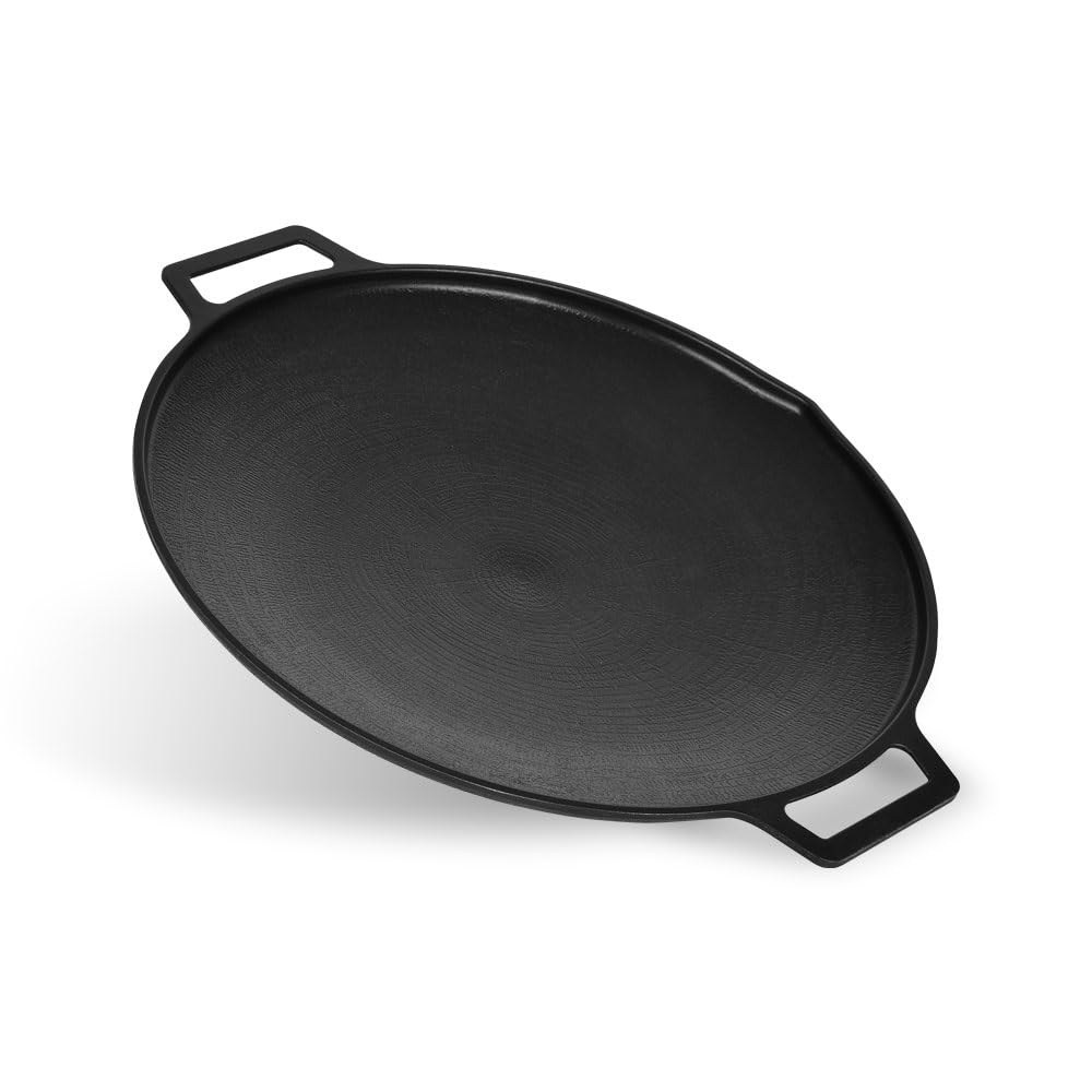 SISEM Korean BBQ C IH Griddle Grill Pan, Nonstick Coating, All Stove(Gas, Electric & Induction), Indoor Outdoor Griddle (16 IN)