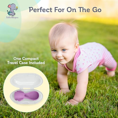 Little Whispers Baby Food Pouch Spoon Attachments - 5 Pack