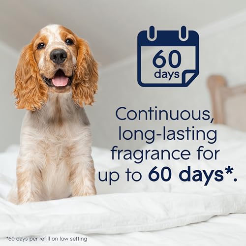 Glade PlugIns Air Freshener Refills, Pet Fresh Scent, 6 Pack (1.34 Fl Oz)