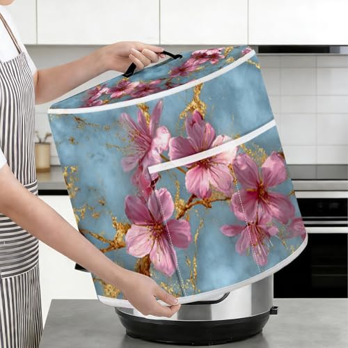 Pressure Cooker Dust Cover with Storage Pockets for 3 to 8 Quart Appliances