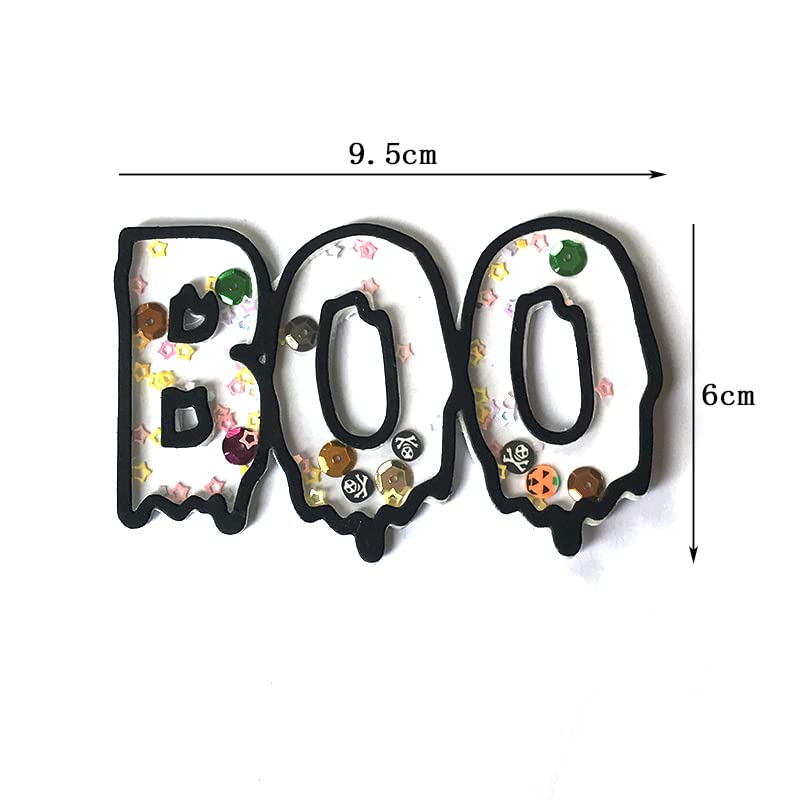 Halloween Skull & Ghost Metal Cutting Dies for DIY Crafting