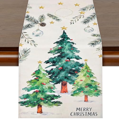 Christmas Table Runner 13x71 Inch - Festive Holiday Decor