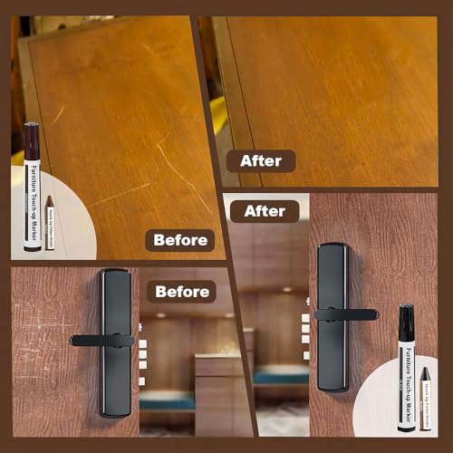 Wood Furniture Scratch Repair Markers & Wax Sticks Set of 13