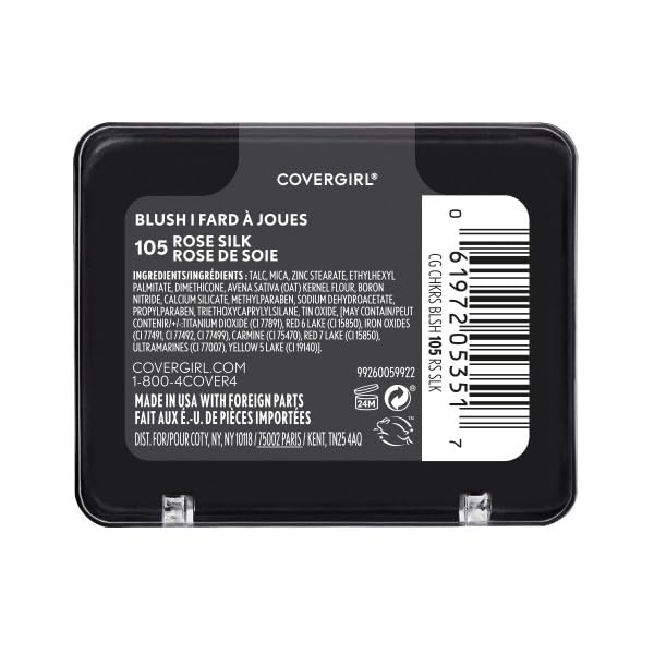 COVERGIRL Cheekers Blush, Lightweight Blendable Powder for Natural Look
