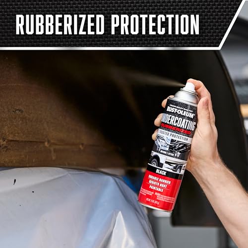 Rust-Oleum Rubberized Black Undercoating Spray Paint - 15 Ounce