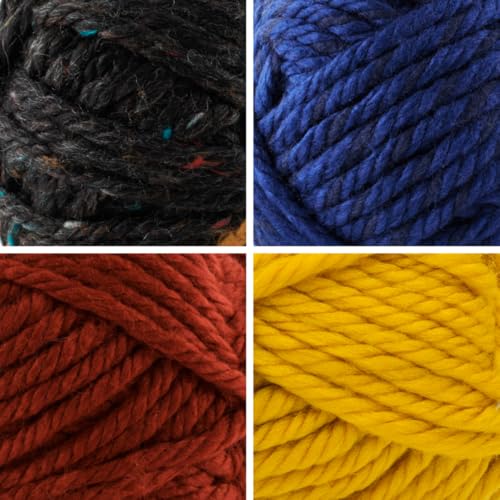 Lion Brand Hometown Super Bulky Yarn - Arcade Pack of 4 Skeins