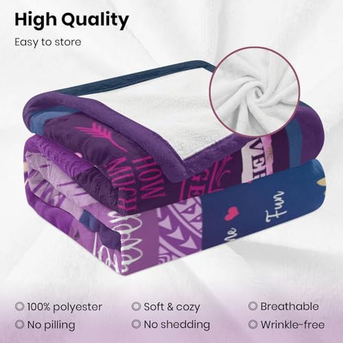 Friendship Throw Blanket 40"x50" - Bestie Gift for Women
