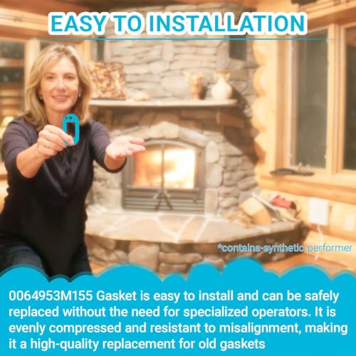 Avixturo M155 Fireplace Gasket Replacement for Em-pire Models
