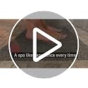 SoftDuo Non-Slip Shower Mat 24" x 16" - Soft Tub Mat in Grey