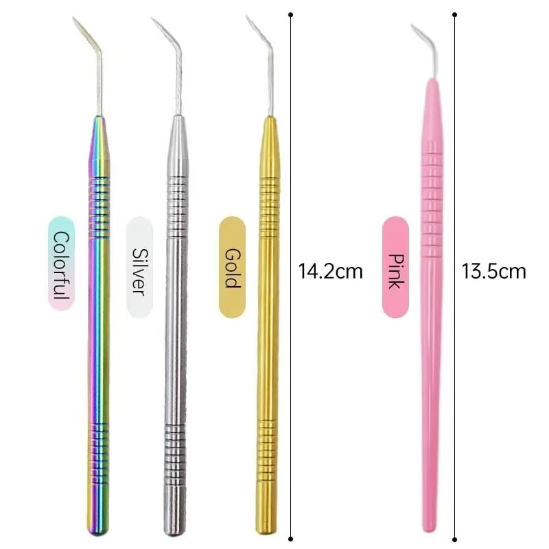 Yimart Metal Eyelash Lift Rod Perm Wand and Lash Separating Tool - Gold