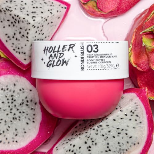 Holler Bondi Blush Pink Dragonfruit Body Butter, 5.29 Oz