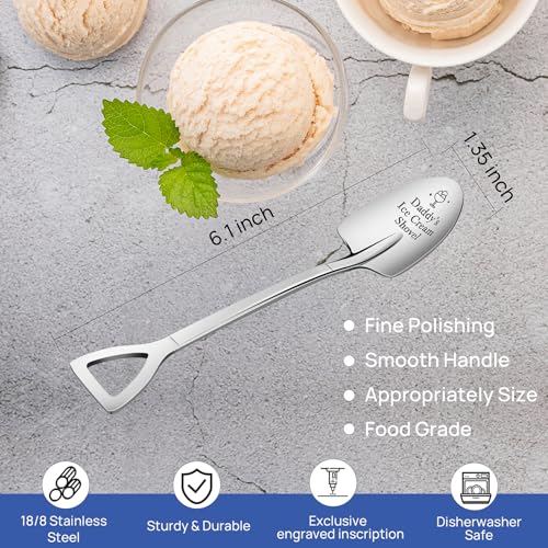 Daddy's Ice Cream Shovel - Unique Gift for Dad & Grandfather