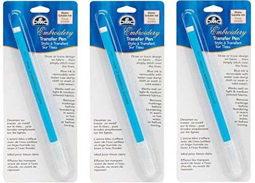 DMC U1539 Blue Embroidery Transfer Pen for Crafting