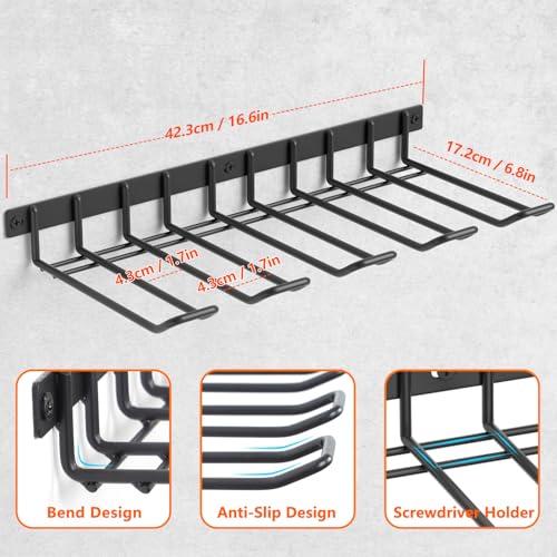 reliahom Power Tool Organizer Wall Mount - 1-Piece Drill Holder