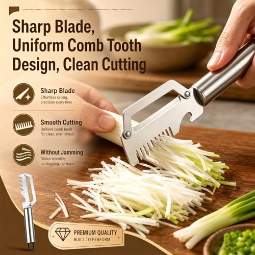 4-in-1 Stainless Steel Multifunctional Kitchen Peeler Tool
